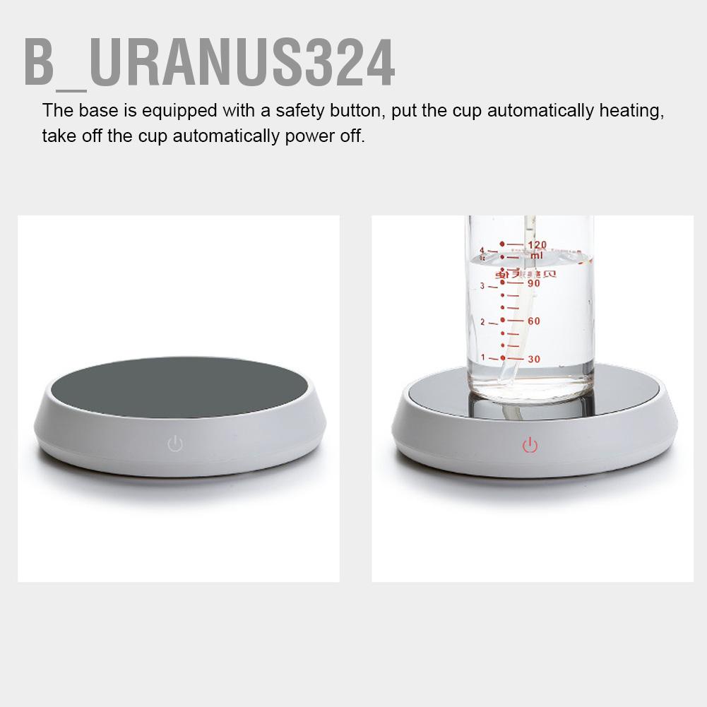b-uranus324-แผ่นทําความร้อนไฟฟ้า-สําหรับอุ่นแก้วกาแฟ-ชา-นม