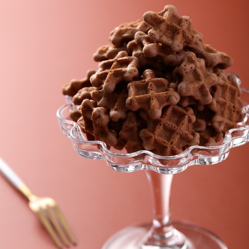 chocolate-cookie-waffles-วาฟเฟิลคุกกี้ช็อกโกแลต