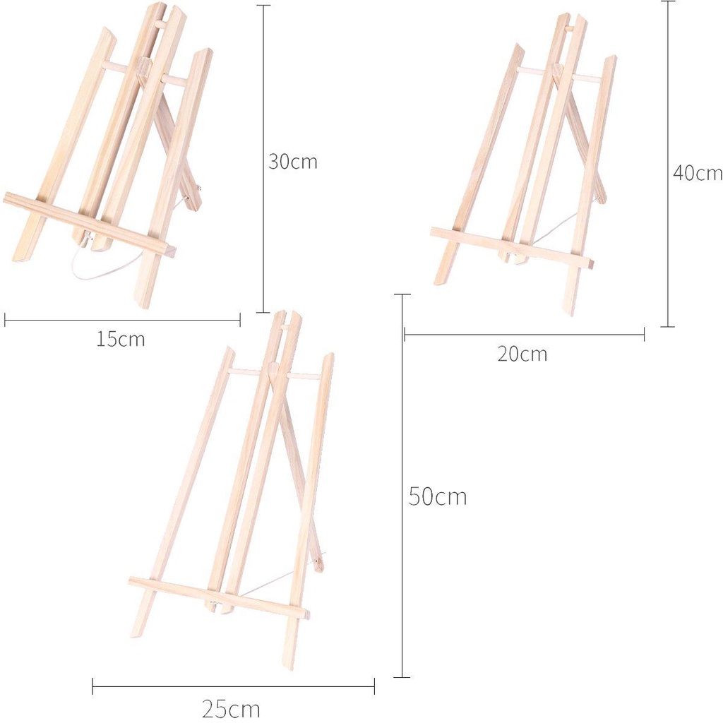 danilo-ขาตั้งไม้-สําหรับวางภาพวาด-นิทรรศการศิลปะ-งานฝีมือ-ผู้ใหญ่
