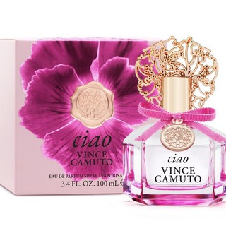 น้ำหอมผู้หญิง หอมละมุน สวยงาม หรูหรา ดั่งช่อดอกไม้แสนหวานVince Camuto Ciao Eau de Parfum spray 100ml. (กล่องซีล)