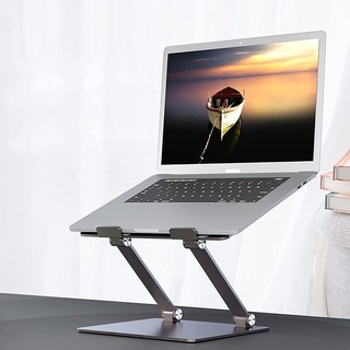 สินค้า [พร้อมส่ง]Laptop stand  ขาตั้งแล็ปท็อป แบบอลูมิเนียม  ขาตั้งคอมพิวเตอร์  ขาตั้งโน๊ตบุ๊ค การกระจายความร้อน