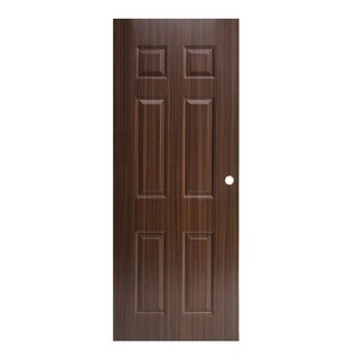 Interior door UPVC DOOR AZLE LT-04 80X200CM Door frame Door window ประตูภายใน ประตูภายใน UPVC AZLE LT-04 80x200 ซม. สีน้