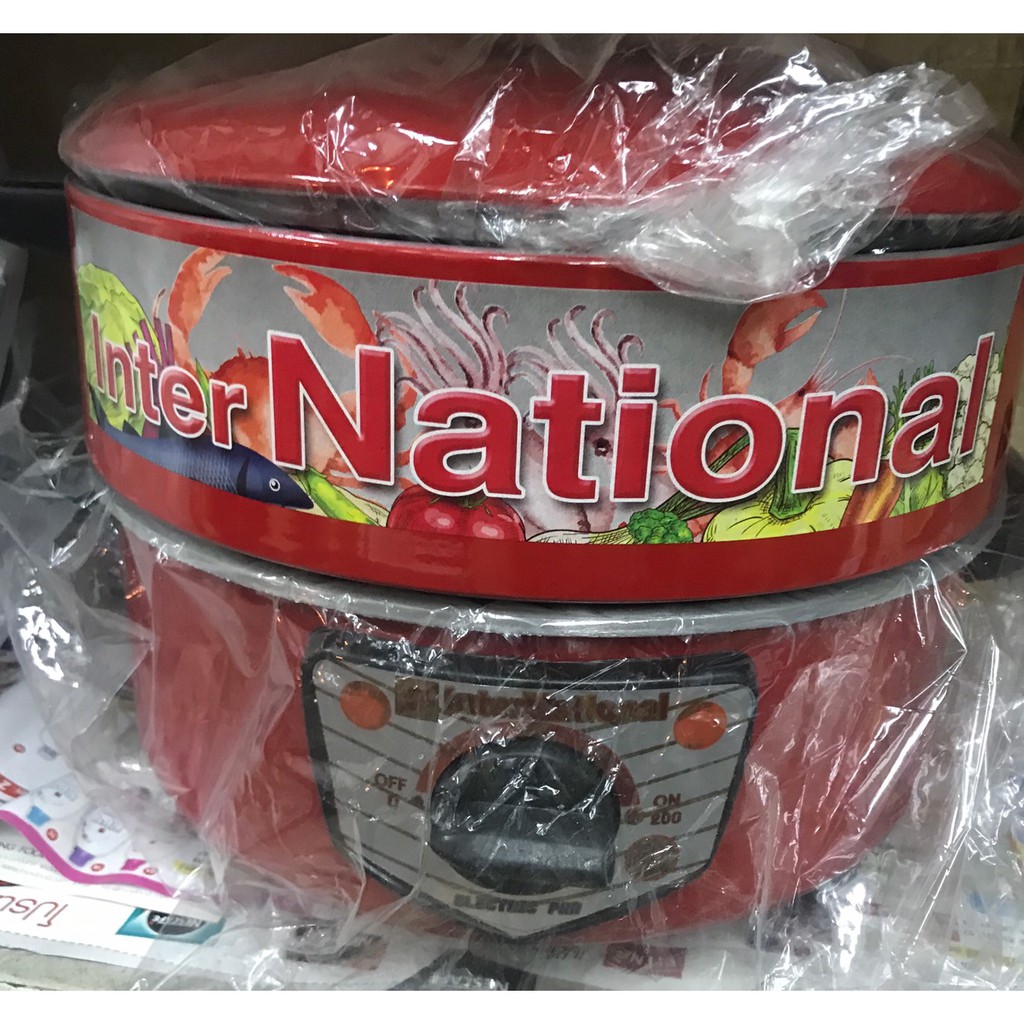 inter-national-กระทะไฟฟ้า-รุ่น-sr-810-สีแดง-10-มีซึ้ง-ปรับระดับได้