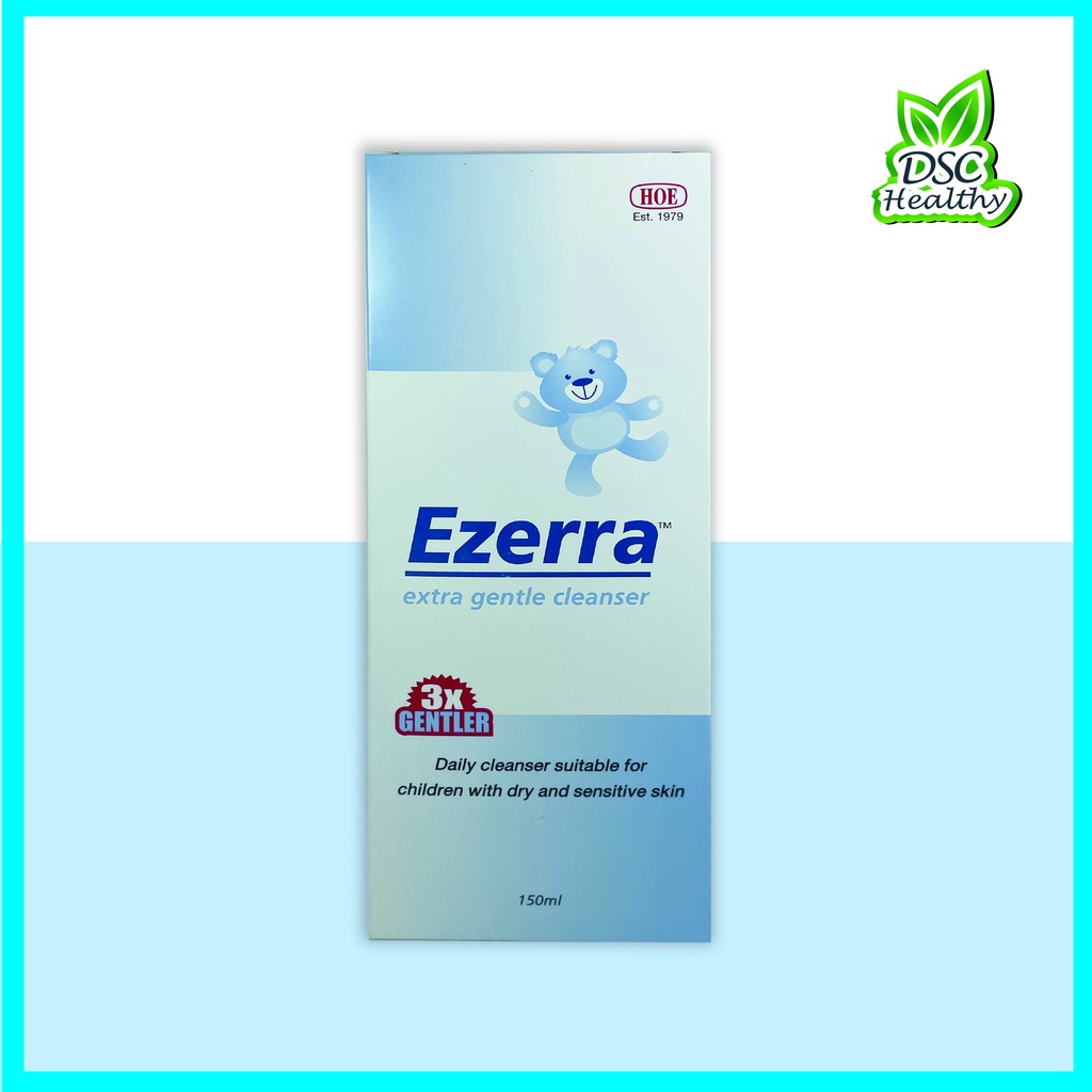 ezerrz-extra-gentle-cleanser-อีเซอร์ร่า-คลีนเซอร์-150-ml-ผลิตภัณฑ์ทำความสะอาดผิวหน้า-exp-09-2024