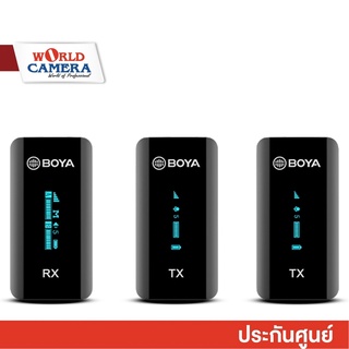 สินค้า BOYA BY-XM6-S1และS2 Digital Camera-Mount True-Wireless 1-Person Microphone System (2.4 GHz)
