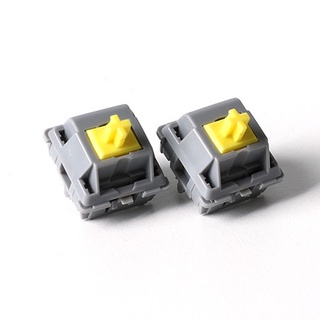 ภาพหน้าปกสินค้า[Tactile] Durock Sunflower Switches(POM T1) x1 สวิทช์สองจังหวะสีเหลืองเทา ฟีล Bump แรงเหมือน T1 แต่เสียงนุ่มขึ้นสมูธขึ้น ที่เกี่ยวข้อง