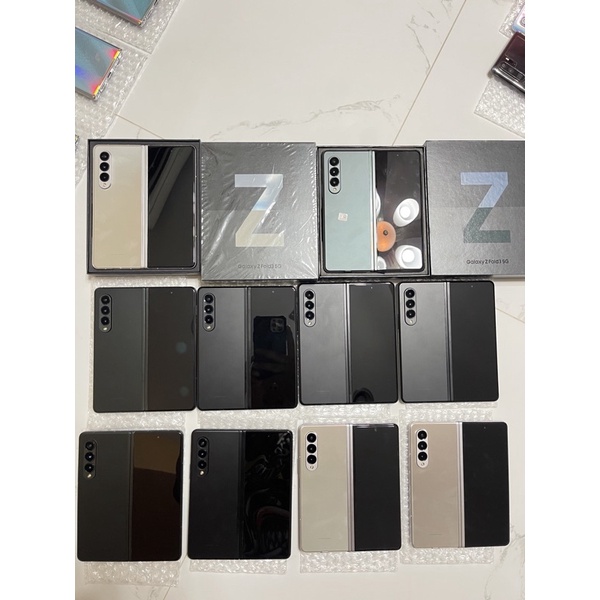 ภาพหน้าปกสินค้าSamsung Galaxy Z fold2 ,Fold3 5g ram12/256 เครื่องศูนย์ไทย z fold 2 ,3 มือ2พร้อมใช้งานครับ มือถือราคาถูก