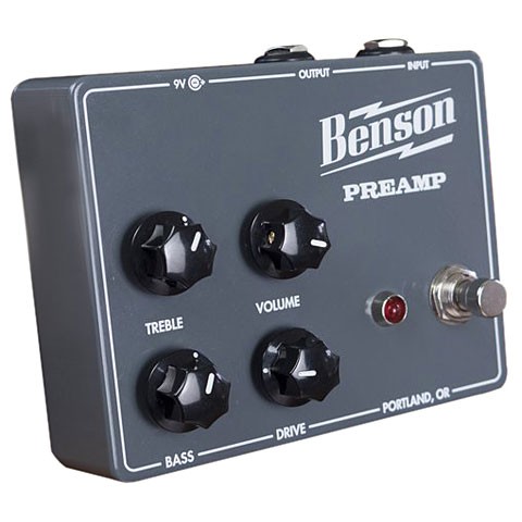 benson-preamp-pedal-preamp-boost-overdrive-made-in-usa-เอฟเฟคกีต้าร์ไฟฟ้า