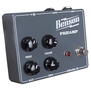 Benson Preamp Pedal - preamp/boost/overdrive - Made in USA เอฟเฟคกีต้าร์ไฟฟ้า