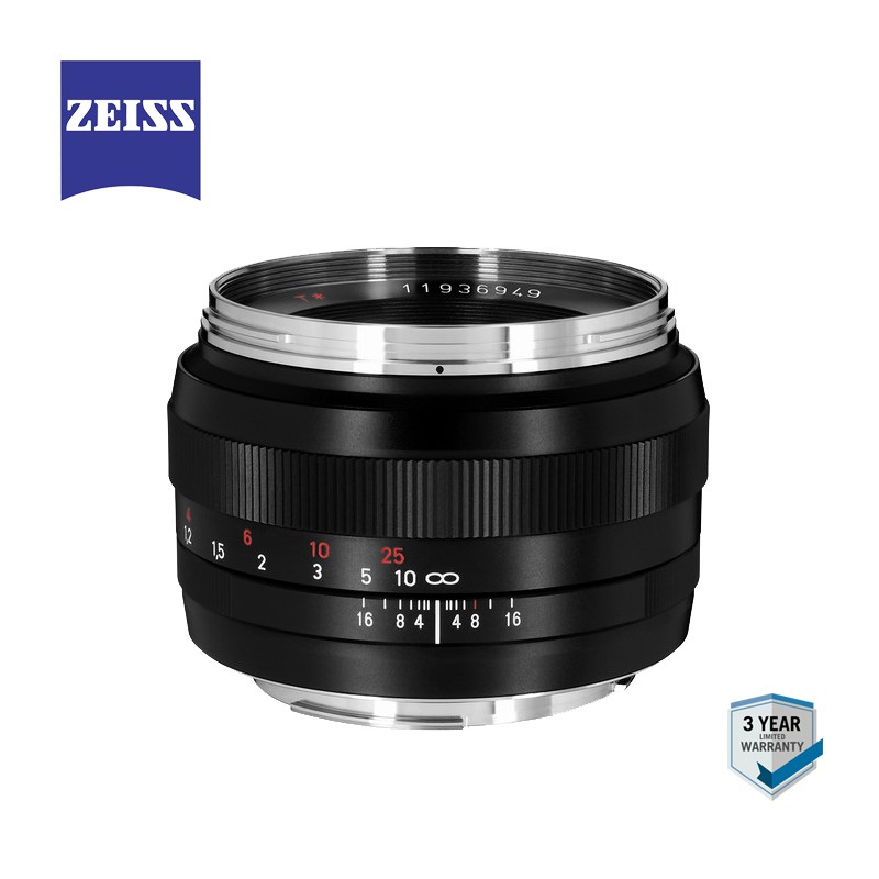 ZEISS Planar T* 50mm f/1.4 ZE Lens for Canon EF ประกันศูนย์ ZEISS Planar T* 50mm f/1.4 ZE Lens for Canon EF ประกันศูนย์