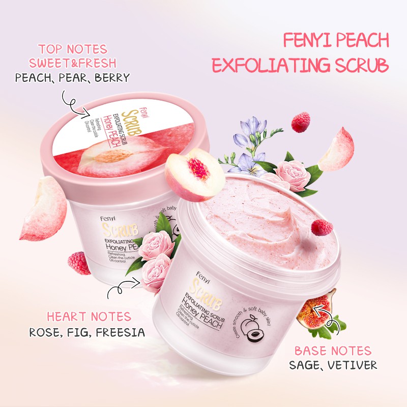 fenyi-peach-whitening-body-scrub-pores-cleansing-cream-exfoliating-smooth-body-care-peach-body-scrub-100g