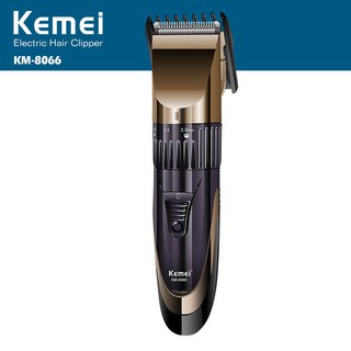 ปัตตาเลี่ยนชาร์จไฟไร้สาย Kemei KM-8066 Professional Hair Clipper