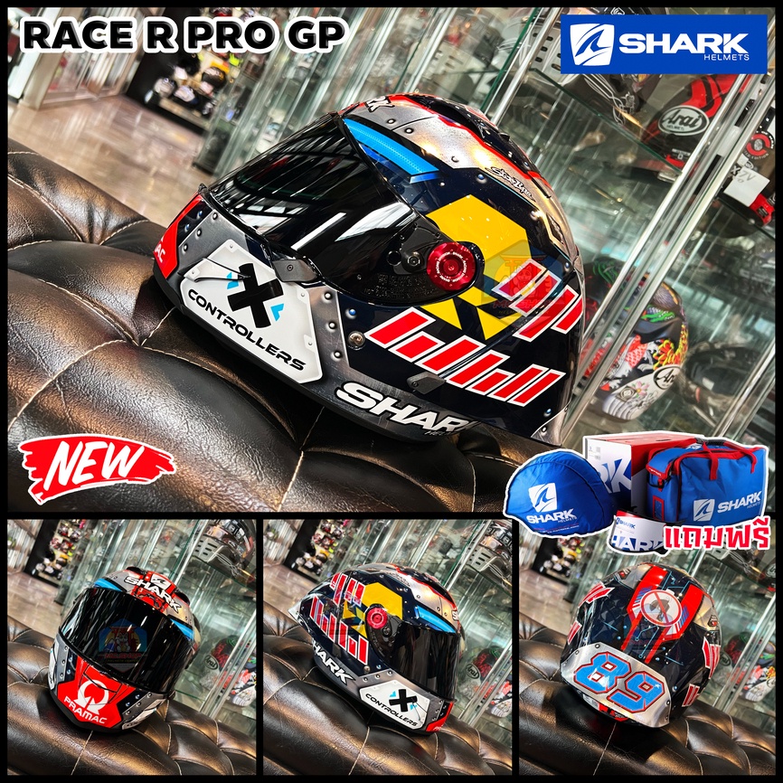 หมวกกันน็อค SHARK RACE-R PRO GP Martinator Signature BUO ตัวใหม่ล่าสุด ...