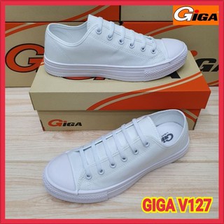 ภาพหน้าปกสินค้าGIGA V127 รองเท้าผ้าใบผูกเชือก สีขาว (ไซส์ 35-43) ที่เกี่ยวข้อง