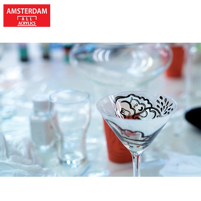 amsterdam-สีเพ้นท์แก้ว-16ml