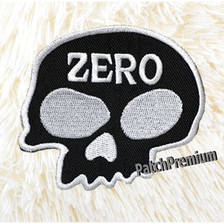 กะโหลก Zero - ตัวรีด (Size M) ตัวรีดติดเสื้อ