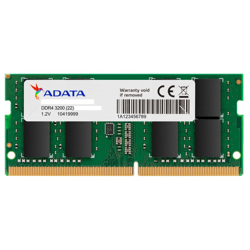 ภาพหน้าปกสินค้าADATA RAM 16GB DDR4 BUS 3200 for notebook SO-DIMM ADT-S320016G22 ประกัน LIFETIME จากร้าน chichangcomputer บน Shopee