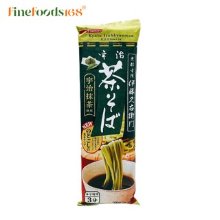 นิสชิน เส้นโซบะผสมผงชาเขียว 200 กรัม Nisshin Uji Cha Soba 200 g.