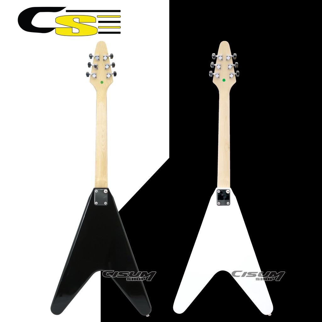 paramount-กีตาร์ไฟฟ้าทรง-flying-v-รุ่น-e235-flying-v-guitar-กระเป๋า-flying-v