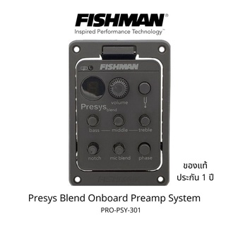 ปิ๊กอัพ Fishman Presys Blend Onboard Preamp with digital tuner