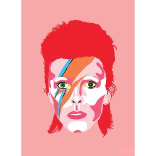 โปสเตอร์ David Bowie เดวิด โบวี่ Poster แต่งคอนโด ตกแต่งห้อง รูปภาพติดห้อง ตกแต่งผนัง ภาพภ่าย ของขวัญ โปสเตอร์ติดผนัง