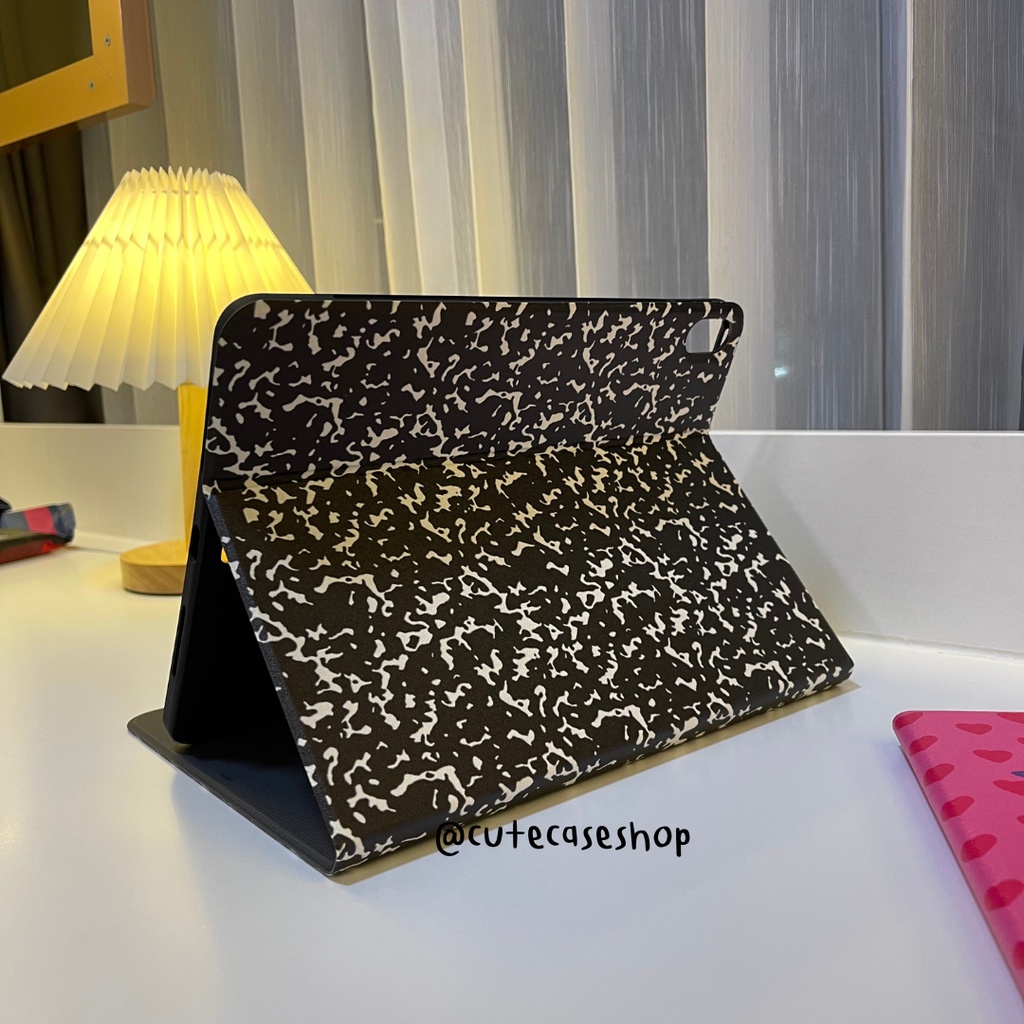 จัดส่งภายในวัน-เคสสำหรับไอแพดลายสมุดแบบหลังใส-รุ่น-10-9-ใส่ปากกาได้