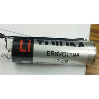 ถูกสุด! ER6V  Er6vc119A  ER6vc199Bแบตเตอร์รี่  พร้อมกล่อง ของแท้  แบตเตอรี่ 3.6 V 2000 mAh PLC แบตเตอรี่ลิเธียมสีดำปลั๊