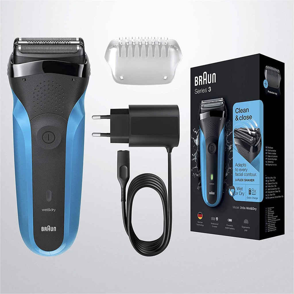 braun-series-3-310s-wet-and-dry-rechargeable-electric-shaver