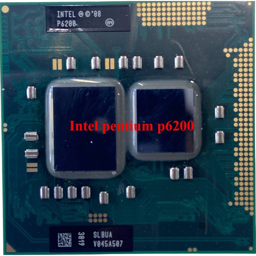 Intel Pentium P6200 Laptop CPU Processor ซีพียูโน๊ตบุ๊ค มือสอง สินค้า ...