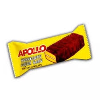 ภาพขนาดย่อของภาพหน้าปกสินค้า​ พร้อมส่ง Apollo​ (อพอลโล่)​ เค้กช็อกโกแลต​ กล่อง24ชิ้น จากร้าน gimyongdotshop บน Shopee