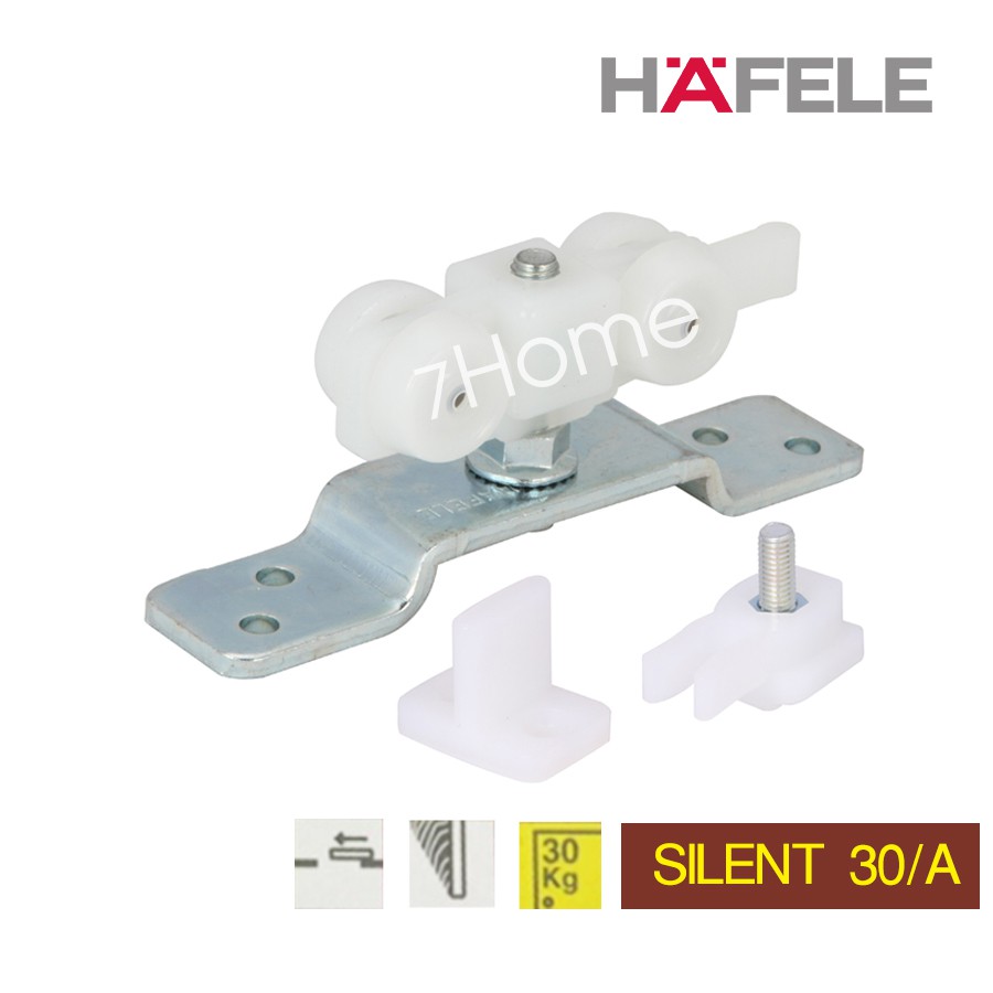 hafele-ลูกล้อบานเลื่อน-เฟอร์นิเจอร์-30kg-สำหรับใช้งาน-2-บาน-ของเเท้