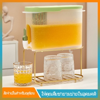 คูลเลอร์ใส่น้ำอเนกประสงค์ A041 ความจุขนาดใหญ่ 3.9Lพร้อมก๊อก