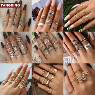 ภาพหน้าปกสินค้า【COD Tangding】แหวนแฟชั่น ลายหัวใจ สไตล์โบโฮ ซึ่งคุณอาจชอบราคาและรีวิวของสินค้านี้