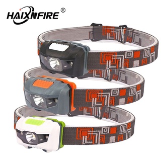 HaixnFire HP30 ไฟฉายคาดศีรษะสำหรับตั้งแคมป์กลางแจ้ง 4 สปีดไฟส่องสว่างแบบกันน้ำสำหรับวิ่ง