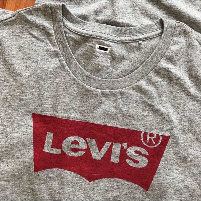 levis-womens-classic-logo-perfect-tee-shirt-เสื้อยืดคอกมแขนสั้น