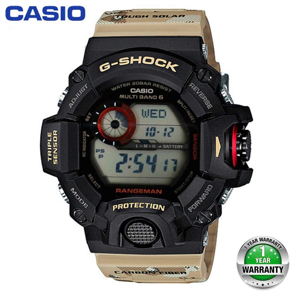 ขายด่วน-casio-g-shock-gw-9400-rangeman-นาฬิกาดิจิตอลสำหรับผู้ชาย-sport-army-army-green