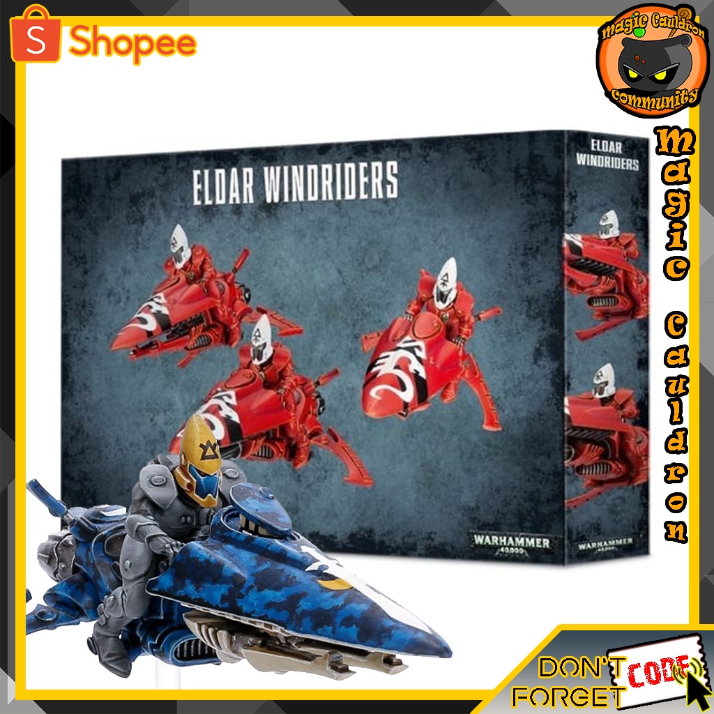 Aeldari Windriders Warhammer 40000 | Shopee Thailand