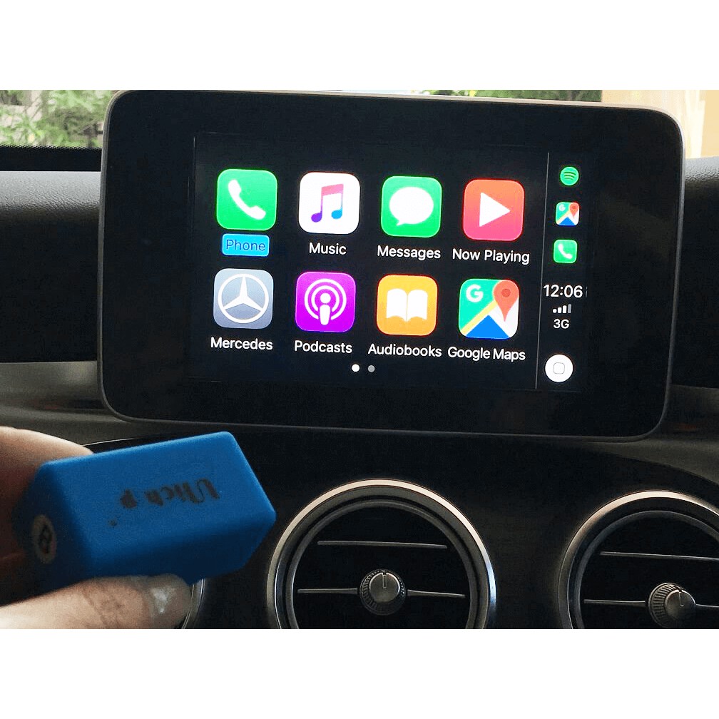 ODB2 Activator Apple Carplay Android Auto Mercedes Benz C