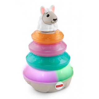 Fisher-Price Linkimals Lights & Colors Llama ห่วงซ้อนสี ห่วงเสริมพัฒนาการ ของเล่นเด็ก