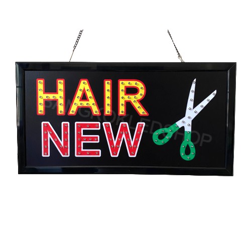 led-sign-hair-new-ป้ายไฟแอลอีดีสำหรับตกแต่ง-220v-ป้ายตัวอักษร-ป้ายไฟ-ป้ายหน้าร้าน-ใช้ประดับตกแต่ง