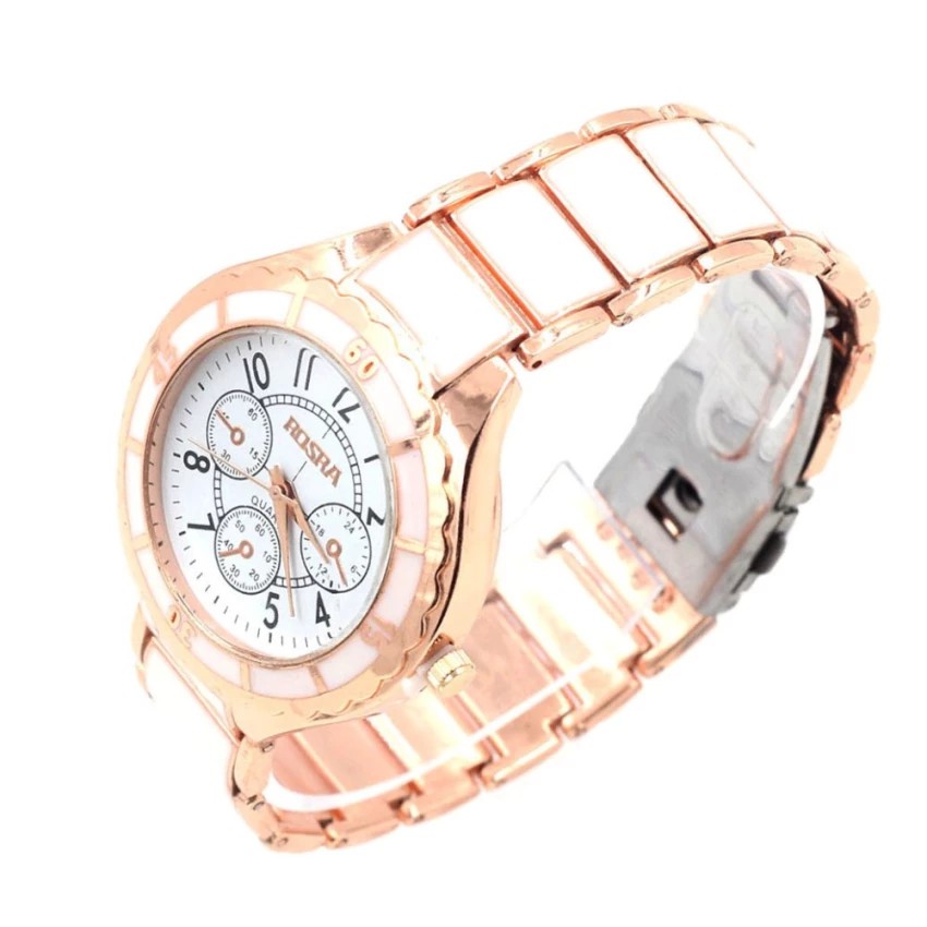 sevenlight-นาฬิกาข้อมือคู่รัก-8001-x2-white-rose-gold-คละสี