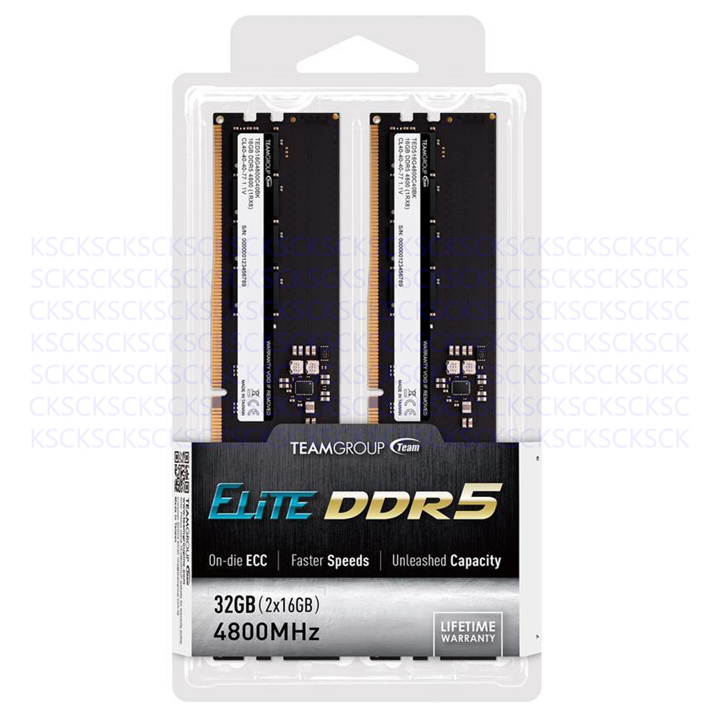 TEAMGROUP Elite DDR5 16GB (x2) 4800MHz 【公式通販】