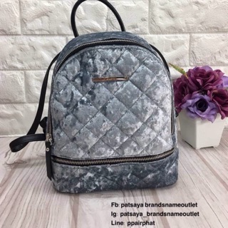 New arrival. ALDO MINI BACKPACK BAG 2017แท้💯outlet  พร้อมส่งรุ่นใหม่ล่าสุดค่ะ!!! สุดคุ้ม!!! กระเป๋าวัสดุหนังกำมะหยี่