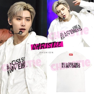 เสื้อคนอ้วน - เสื้อยืดคอกลม8หมากรุกซองฮุนเอส-XXL13สี/เสื้อยืดเคป๊อปเอ็นไฮเพนเอ็นจีนเพนกวินสไตล์ไอดอ