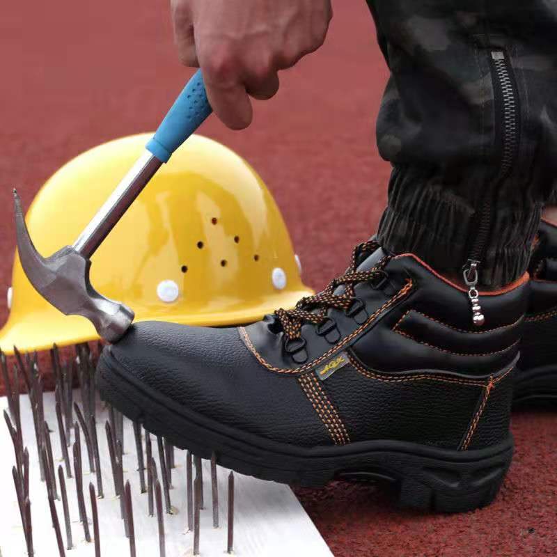 ทานตะวันรองเท้าทำงานผู้ชาย-รองเท้าวิ่ง-สามารถรองรับแรงกระแทกได้ดี-กันน้ำและทนต่อการสึกห