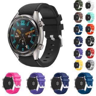 สินค้า สายนาฬิกาข้อมือ ซิลิโคน สําหรับ Huawei Watch GT2 46 มม. Huami Amazfit GTR 47 มม.