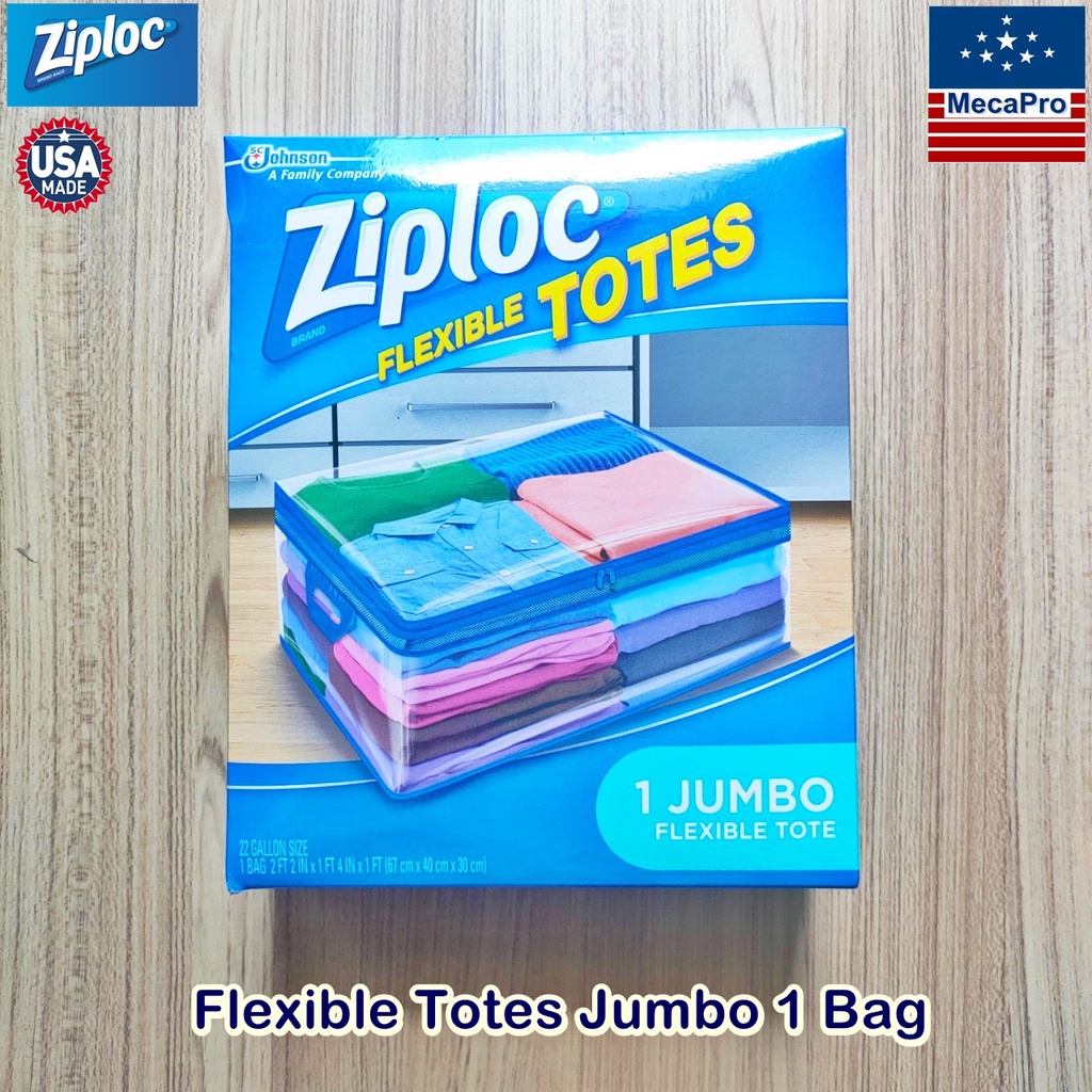 Ziploc flexible totes jumbo storage bag sale