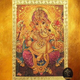 Ananta Ganesh ® ยันต์ขายของออนไลน์ แผ่นทองพระพิฆเนศ (เสริมปัง สินค้าเครื่องสําอางค์ ครีม วิตามินกินแล้วสวย) A097 AG
