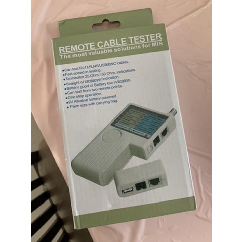 ส่งจากไทย-4in1-remote-rj11-rj45-เครื่องเทสต์สาย-lan-ทดสอบสายแลน-usb-bnc-phone-lan-network-computer-cables-tester-mete