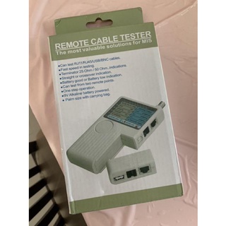 ส่งจากไทย 4in1 Remote RJ11 RJ45 เครื่องเทสต์สาย Lan ทดสอบสายแลน USB BNC Phone LAN Network Computer Cables Tester Mete